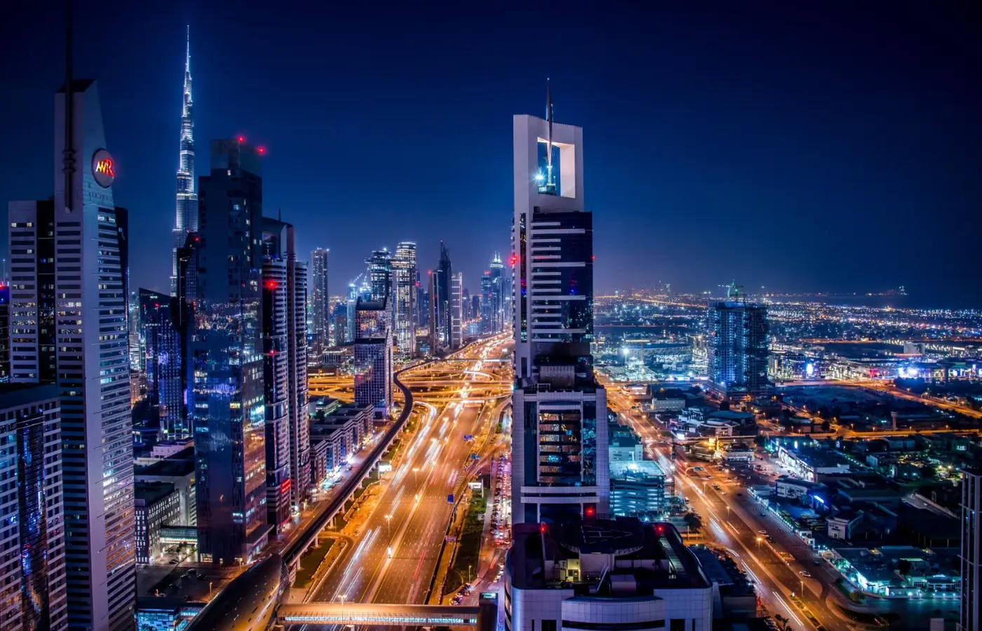 Dubai Sheik Zayed Road