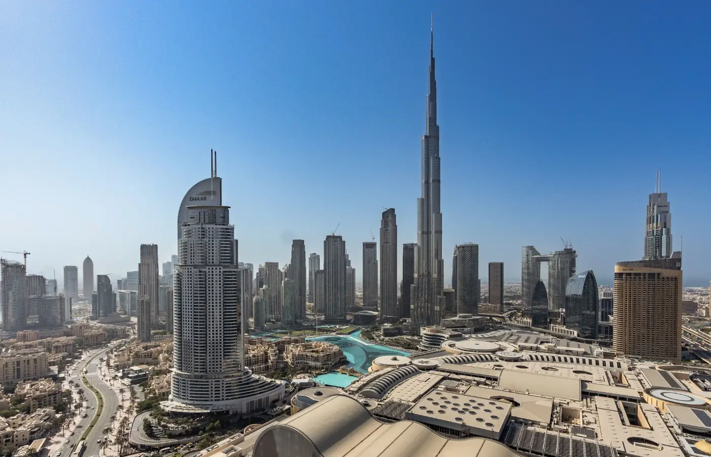 Dubai kyline at daytime